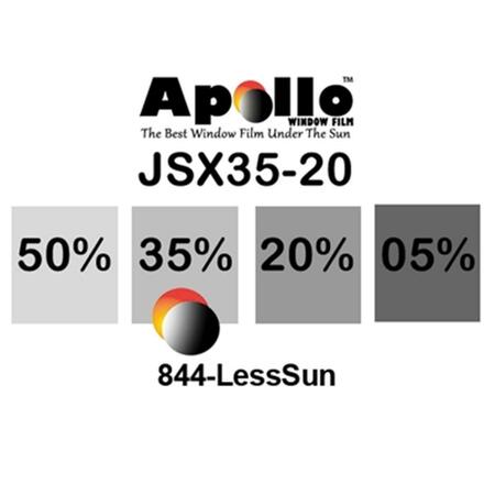APOLLO 20 in. 35 Percent 1.5 mil Ultra JSX Series Window Film JSX35-20